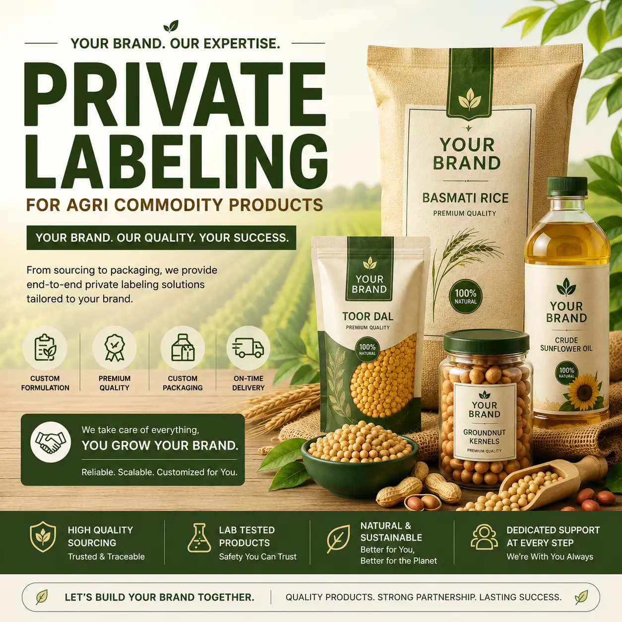 Private Label Food Packaging