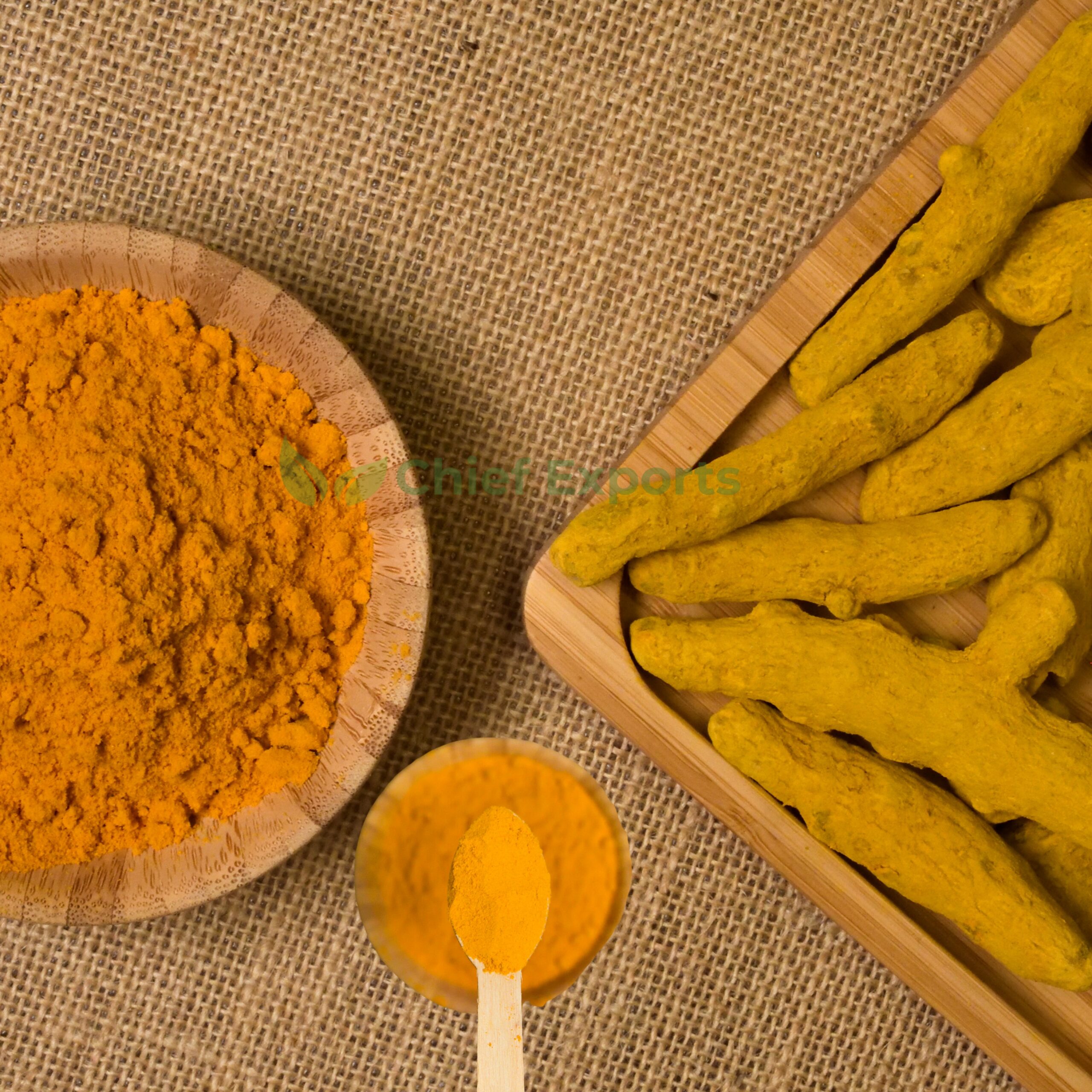 Turmeric (Whole Fingers & Powder)